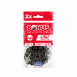 Bonus fém dörzsi INOX spirál 2 db