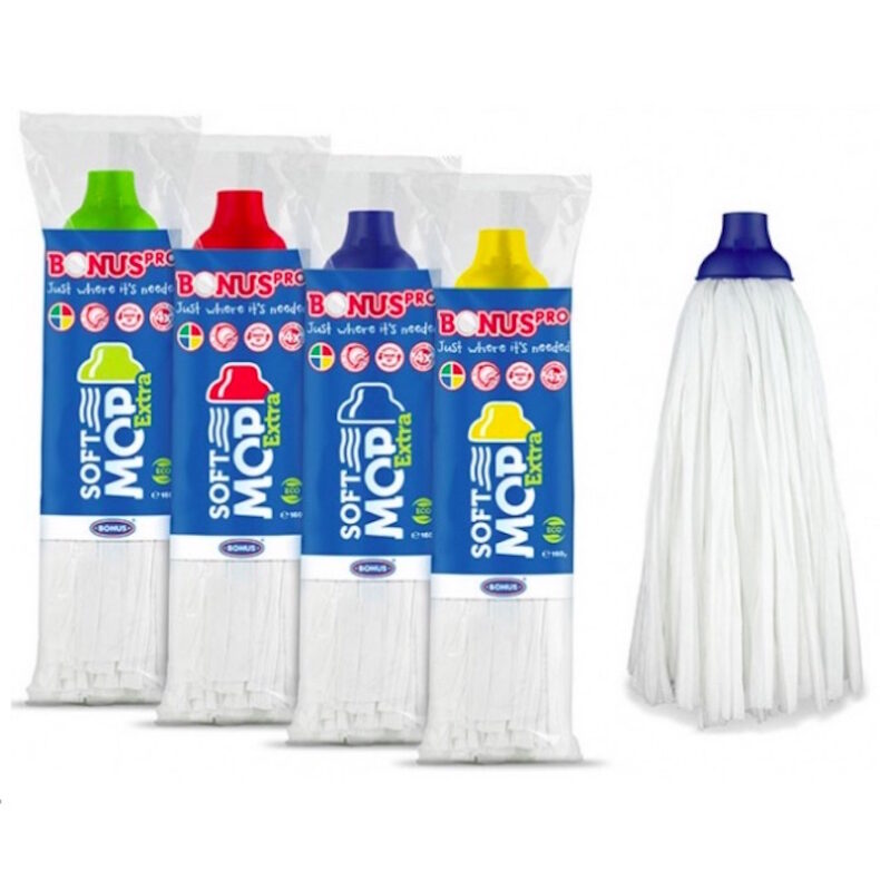 BonusPRO felmosófej SoftMOP Extra 160 g zöld