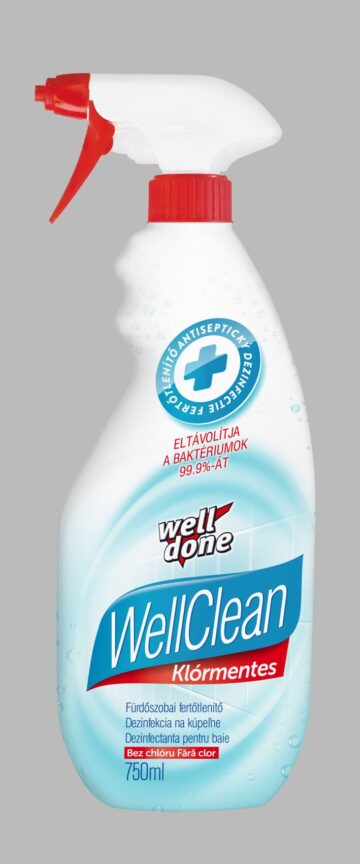 Well Done Well Clean 750 ml Fürdőszobai Fertőtlenítő