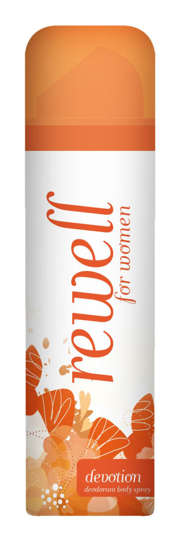 REWELL deo 150 ml For Women Devotion (narancssárga)