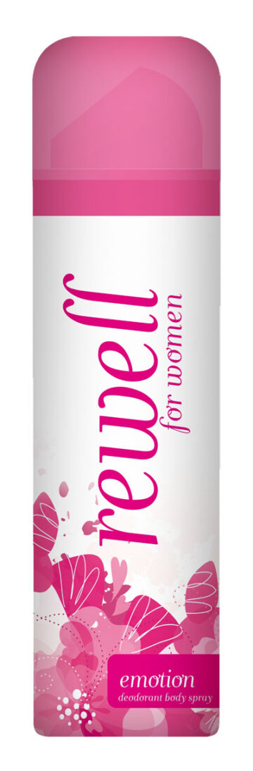 REWELL deo 150 ml For Women Emotion (rózsaszín)
