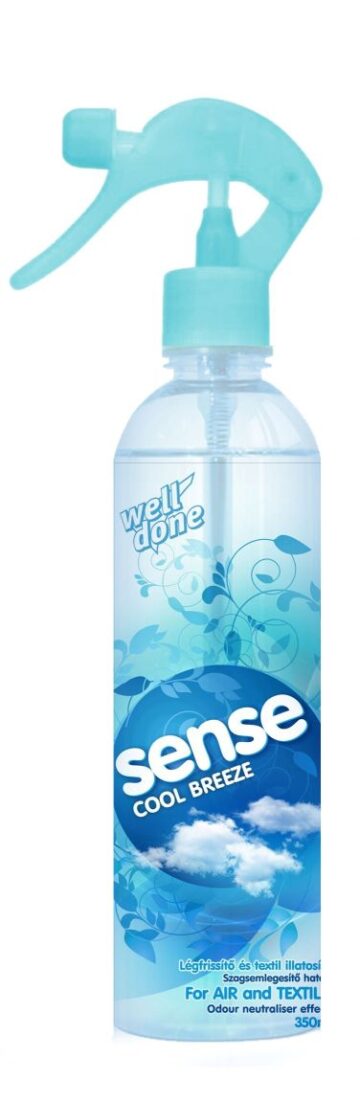 Well Done Légfrissítő és textil illatosító 350 ml Cool breeze