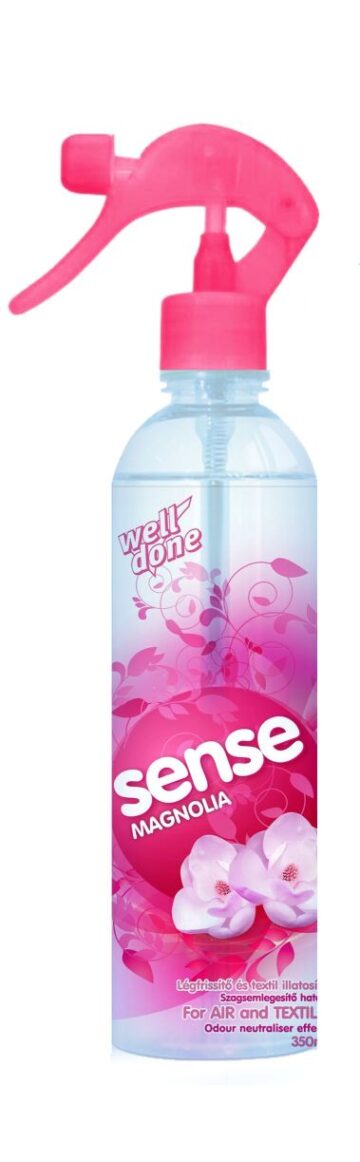 Well Done Légfrissítő és textil illatosító 350 ml Magnolia