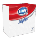 Sindy szalvéta 1 rétegű 45 db fehér 33x33cm