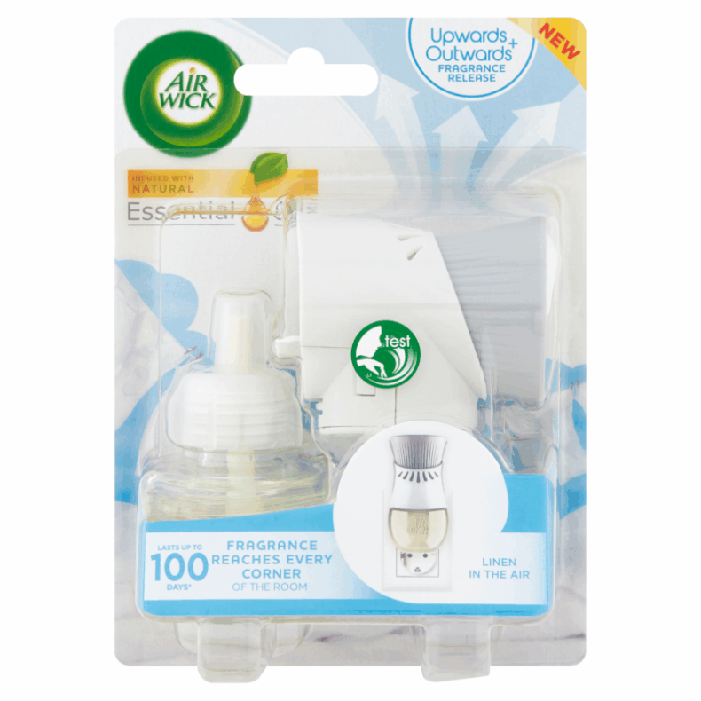 Air Wick Elektromos Készülék Utántöltővel Frissen Mosott Ruha 19 ml
