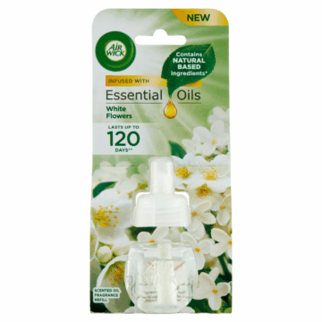 Air Wick utántöltő elektromos készülékhez 19 ml White flowers