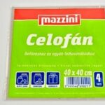 MAZZINI Celofán 4 ív 40x40 cm