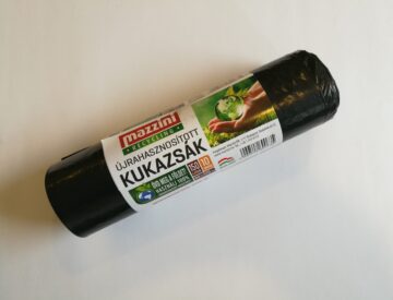 MAZZINI Újrahasznosított kukazsák 150 l (80x120cm) 10 db/roll