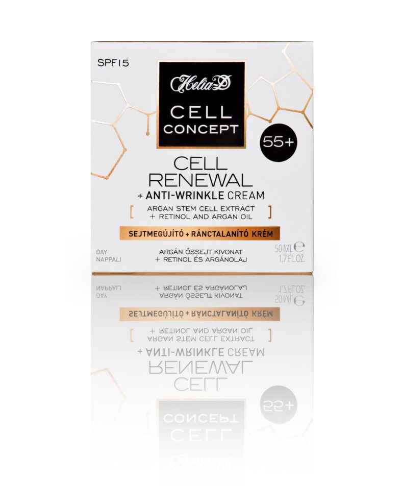 Helia-D Cell Concept Sejtmegújító + Ránctalanító Krém Nappali 55+ 50 ml