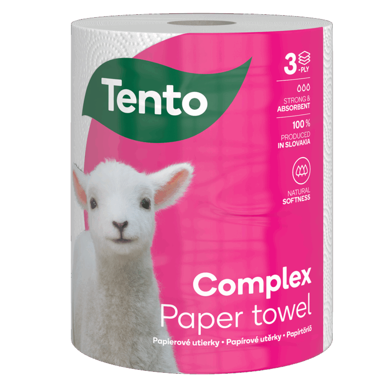 TENTO papírtörlő Complex 3in1 3 rétegű 1 tekercses