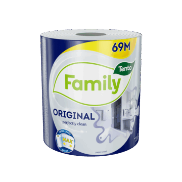 TENTO papírtörlő Family Big Roll 2 rétegű 1 tekercses