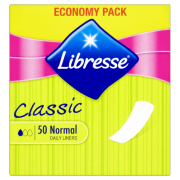 Libresse tisztasági betét 50 db Classic Normal