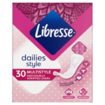 Libresse tisztasági betét 30 db Daily Fresh Multistyle Normal