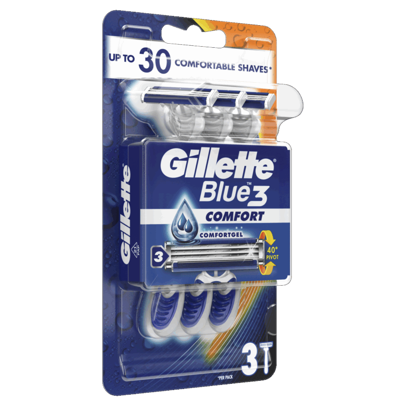Gillette Blue3 Comfort eldobható borotva 3 db