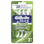 Gillette Blue3 Sensitive eldobható borotva 3 db