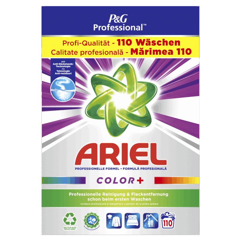 Ariel mosópor 7,15 kg Color (110 mosás)