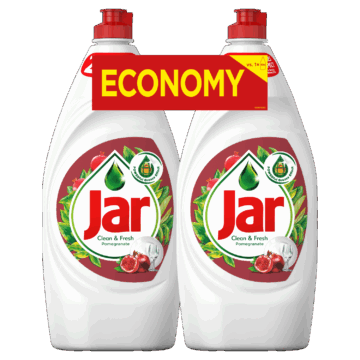 JAR mosogató 2x900 ml DUO Gránátalma
