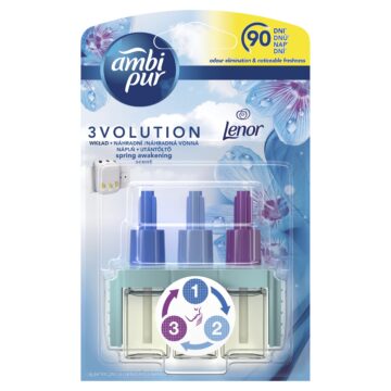 Ambi Pur 3Volution elektromos légfrissítő utántöltő Lenor Spring  20 ml