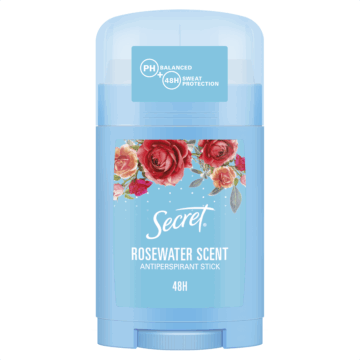 Secret izzadásgátló krém stick 40 ml Rosewater