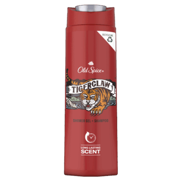 Old Spice tusfürdő 400 ml Tiger Claw