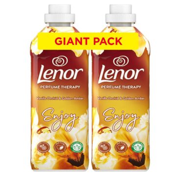 Lenor Vanilla Orchid and Golden Amber textilöblítő DUO 2x1200 ml 96 mosás