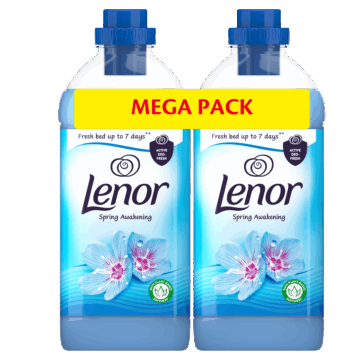 Lenor Spring Awakening textilöblítő DUO 2x1230 ml 98 mosás