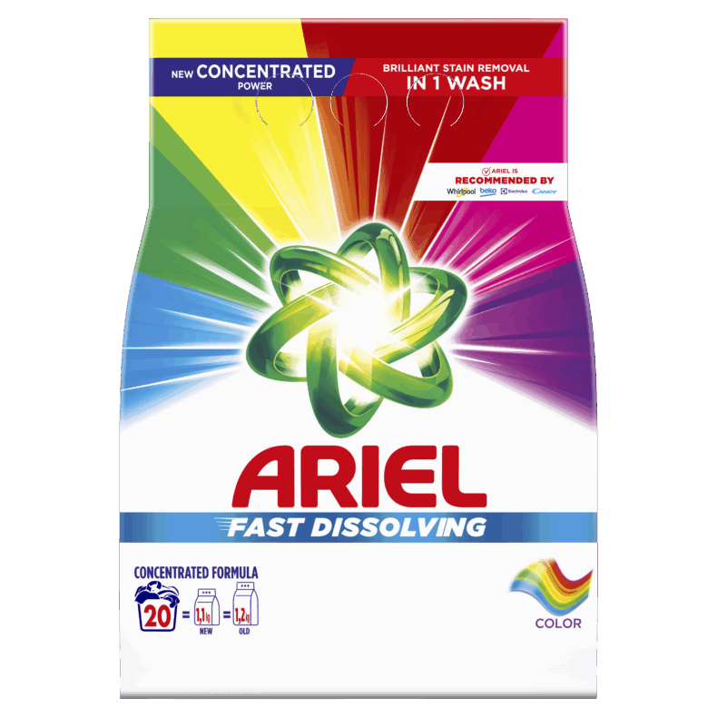 Ariel mosópor 1,1 kg Color (20 mosás)