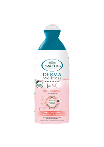 L'Angelica Derma Wellness tusfürdő tápláló- Szőlőkivonat 250 ml