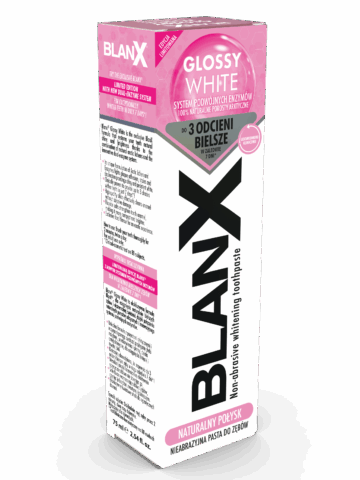Blanx Glossy white fogkrém 75 ml "fényes fehérség"
