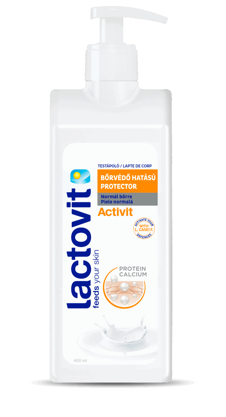 Lactovit testápoló 400 ml Lactourea - feszesítő