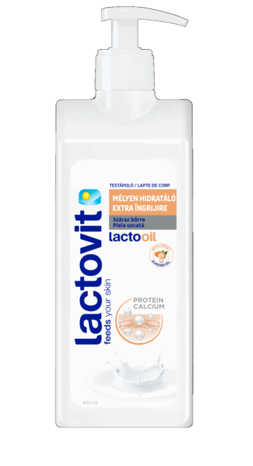 Lactovit testápoló 400 ml LactoOil