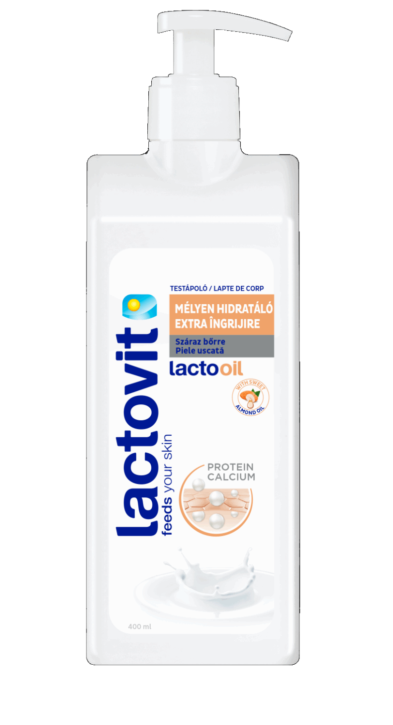 Lactovit testápoló 400 ml LactoOil
