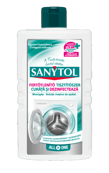 Alternative view of Sanytol Higénikus mosógéptisztító fertőtlenítő 250 ml