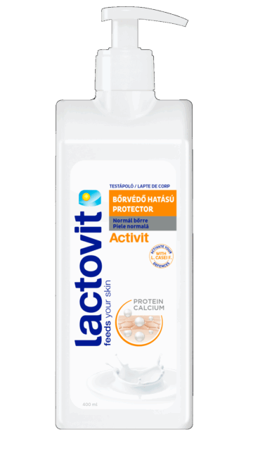 Lactovit testápoló 400 ml Activit