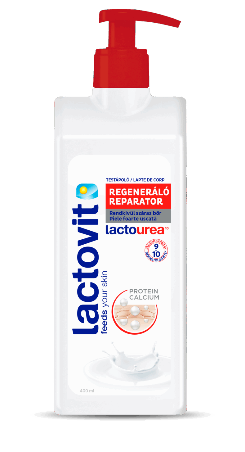 Lactovit testápoló 400 ml Lactourea