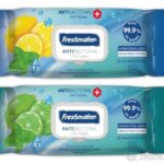 Freshmaker Antibakteriális nedves törlőkendő 120 lap