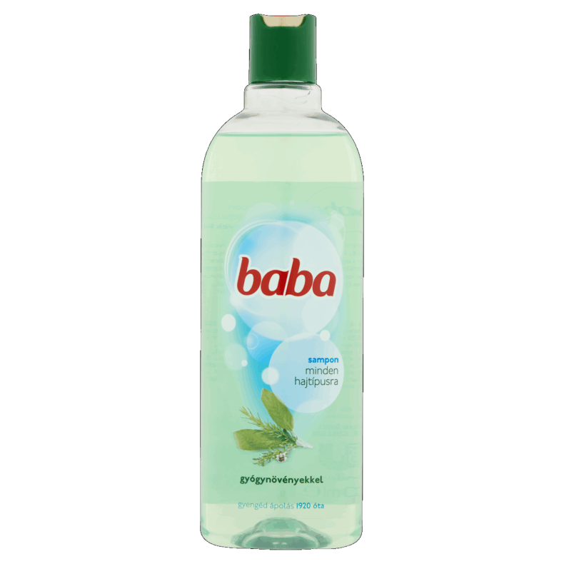 BABA Sampon 400 ml gyógynövény kivonattal
