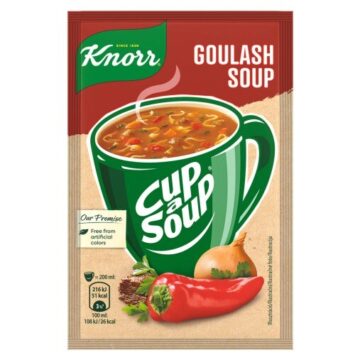 Knorr Cup a Soup bögrés instant gulyásleves