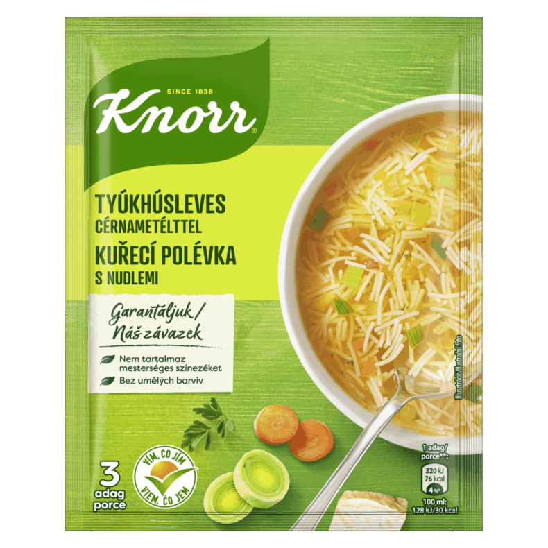 KNORR Tyúkhúsleves cérnametélttel 69 g