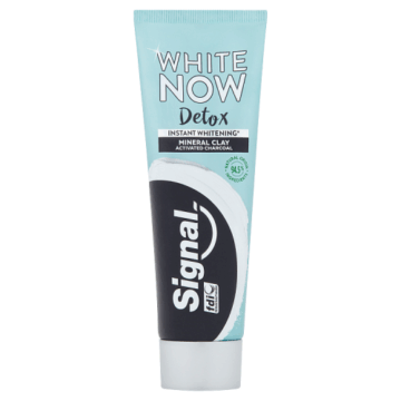 SIGNAL fogkrém 75 ml White Now Detox Charcoal
