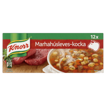 KNORR Kocka Marhahúsleves-kocka 120 g
