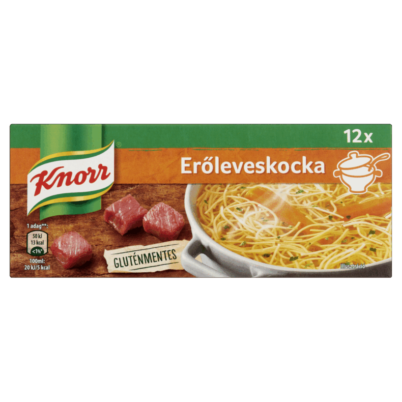 KNORR Kocka Erőleves kocka 120 g