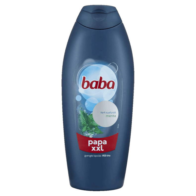 BABA férfi tusfürdő 750 ml Menta