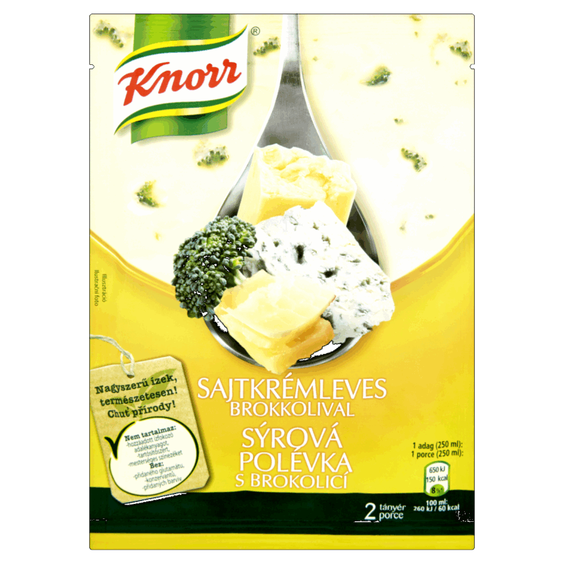 KNORR KL Sajtkrémleves brokkolival 43 g