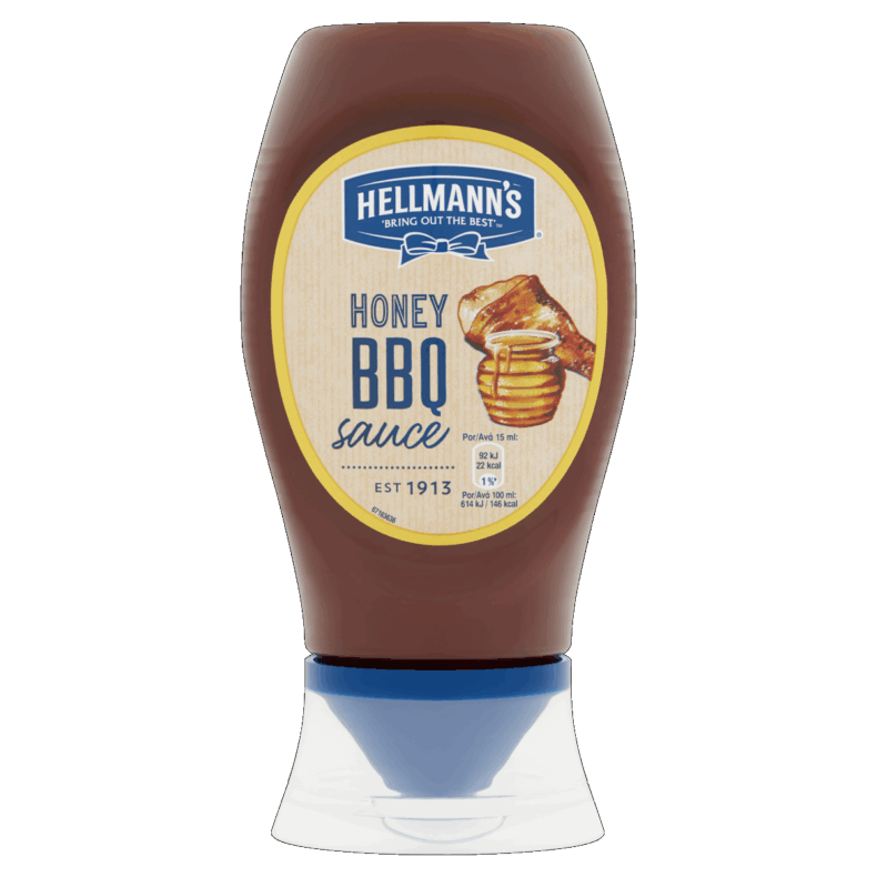 HELLMANN'S BBQ Mézes szósz 250 ml flakonos