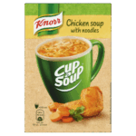 Knorr Cup a Soup bögrés instant instant tyúkhúsleves tésztával 12 g