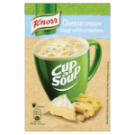 Knorr Cup a Soup bögrés instant sajtkrémleves zsemlekockával 22 g