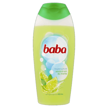 BABA tusfürdő 400 ml Zöldcitrom