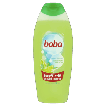 BABA tusfürdő 750 ml Zöldcitrom és menta