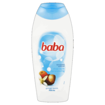 BABA tusfürdő 400 ml Sheavaj Narancsvirág